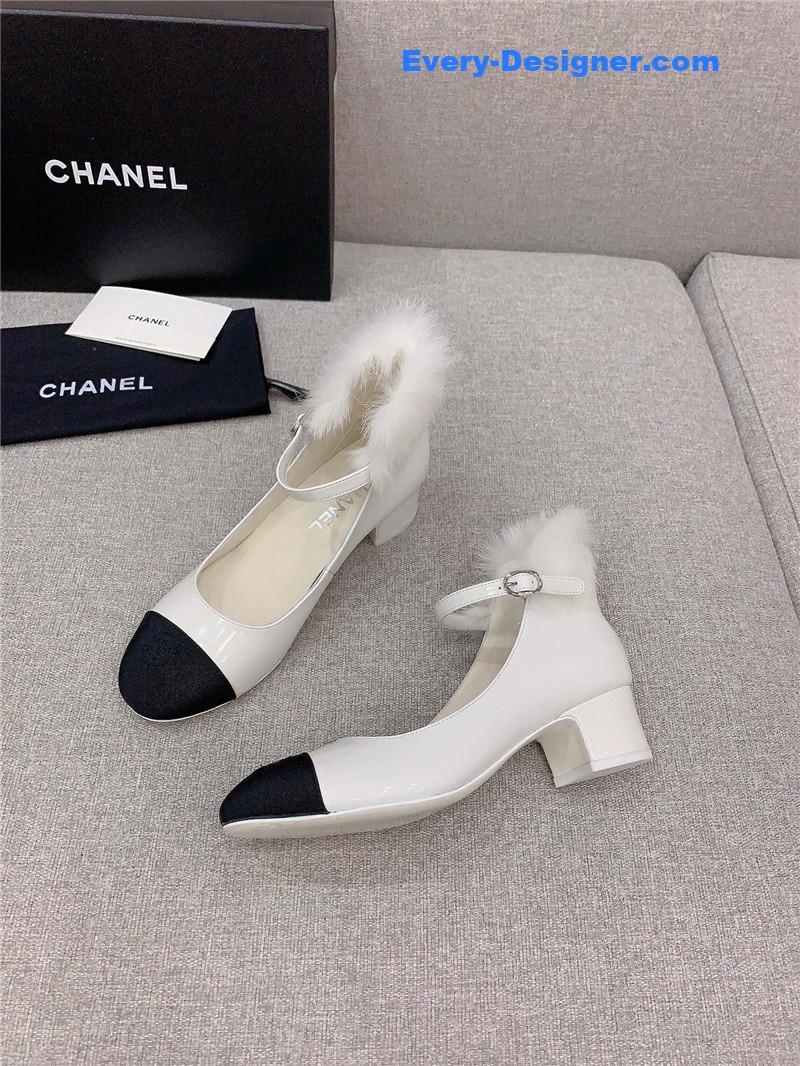 Ch**el new furry high heels