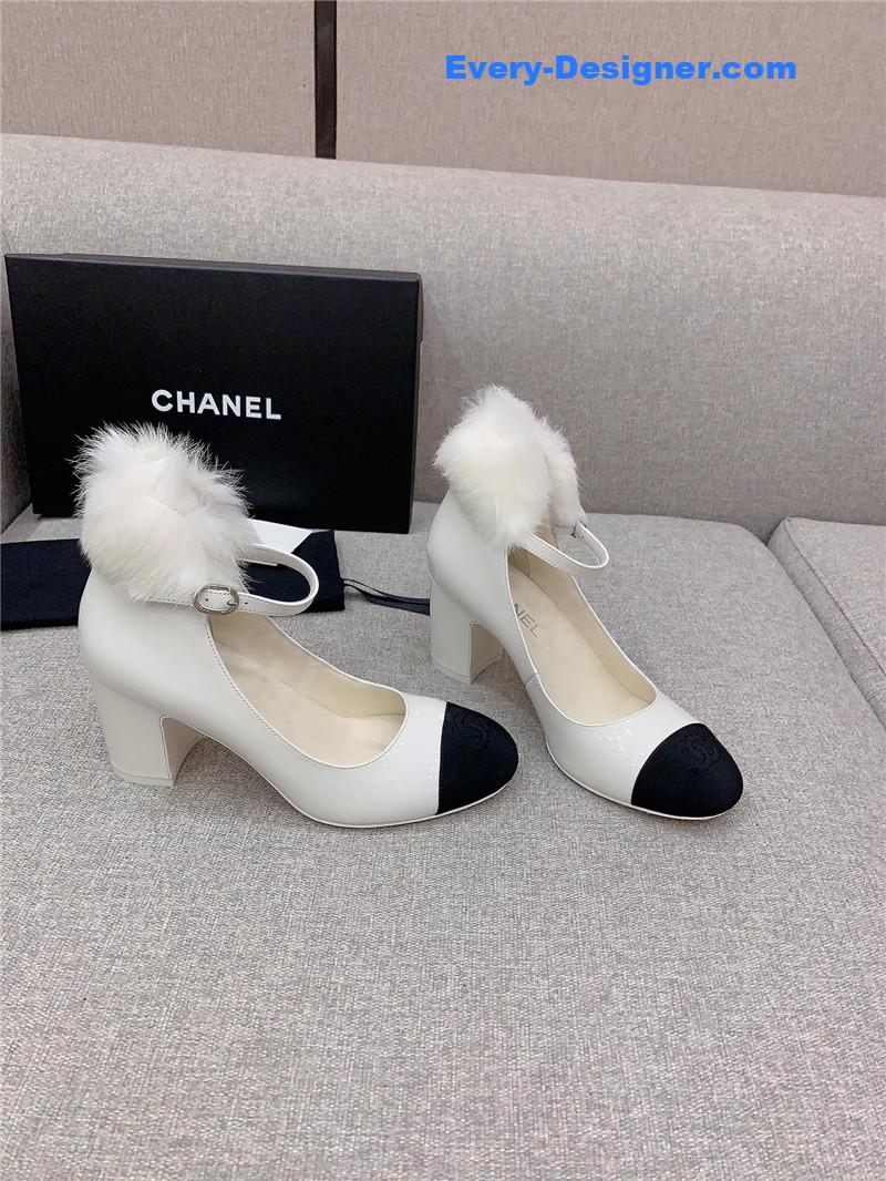 Ch**el new furry high heels