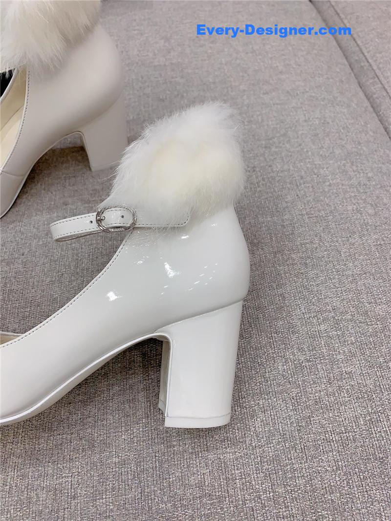 Ch**el new furry high heels