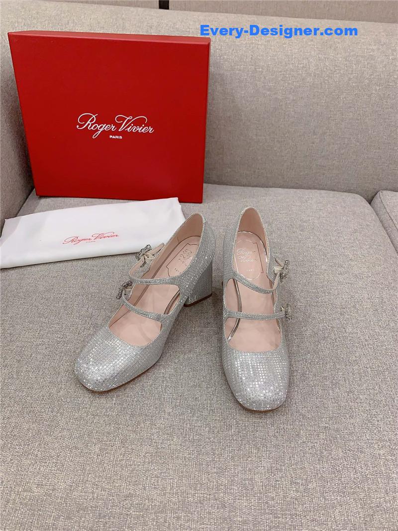 Roger vivor new high heel Mary Jane shoes
