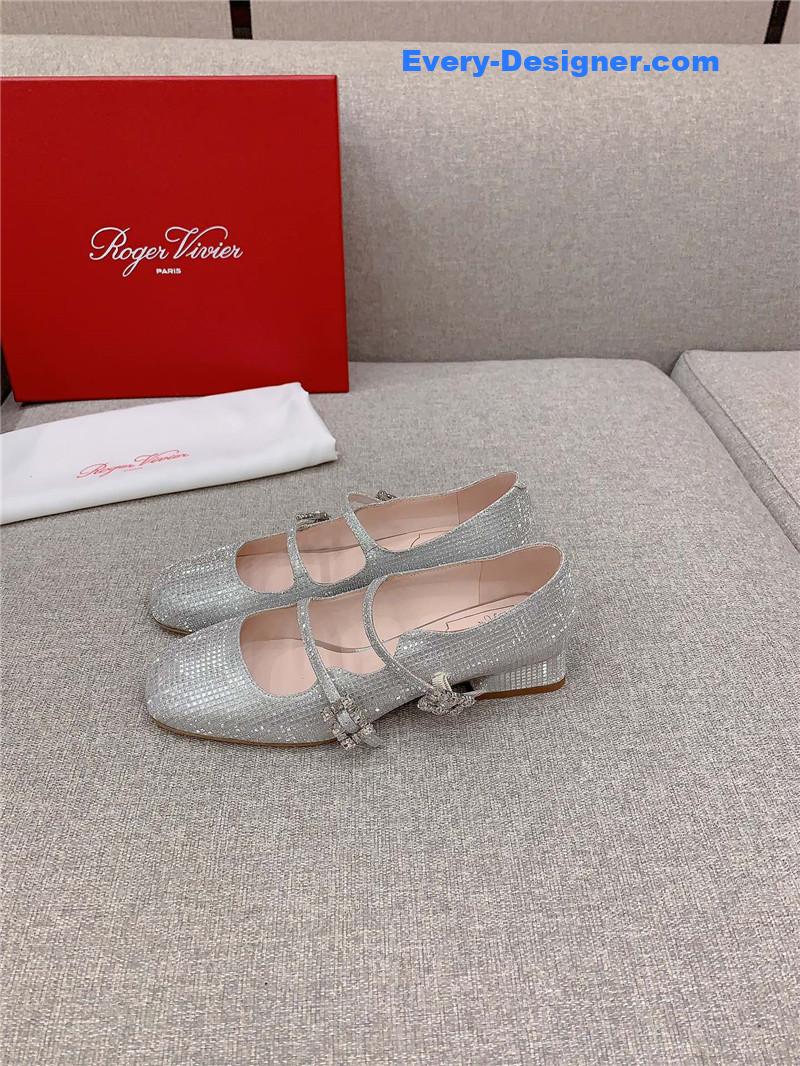 Roger vivor new high heel Mary Jane shoes