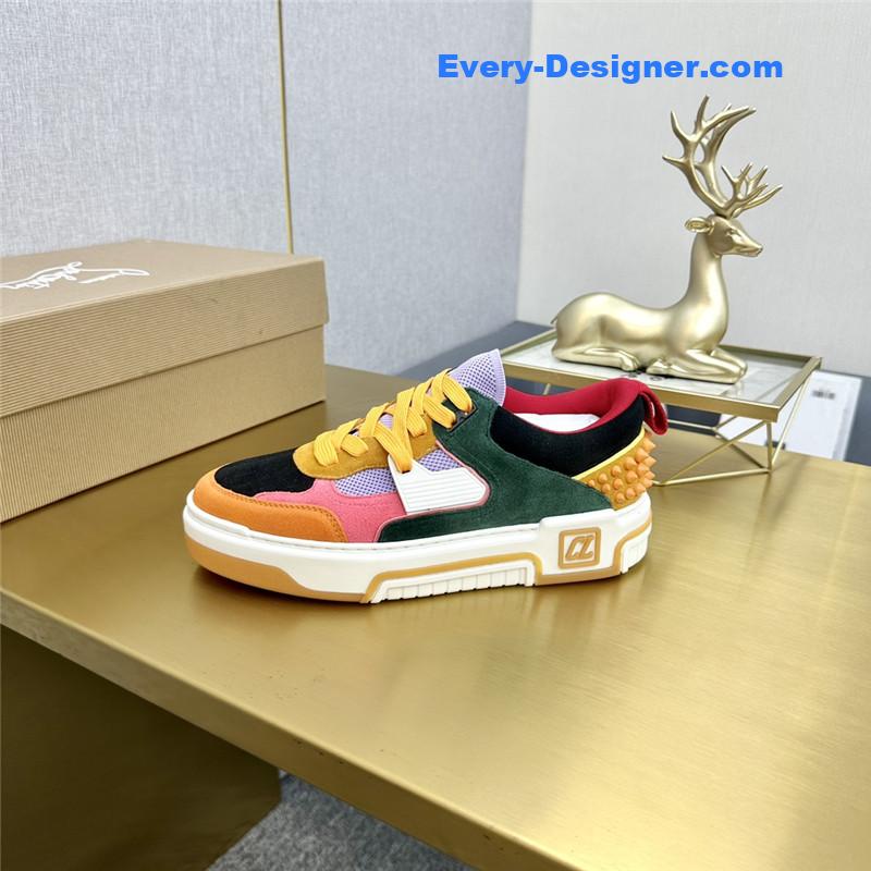 Chr1st1an louboutin unisex platform sneakers