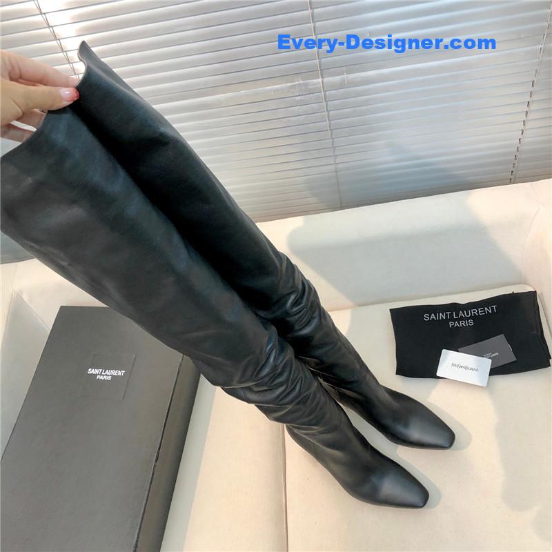 Sa1nt Lau*nt over the knee boots