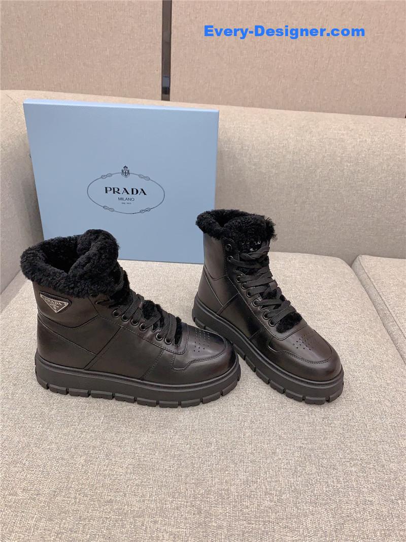 Pra*a warm high top casual shoes