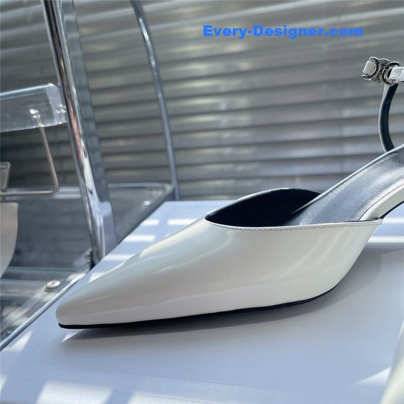 Ce1i*e new arc de triomphe pointed toe cat heel sandals