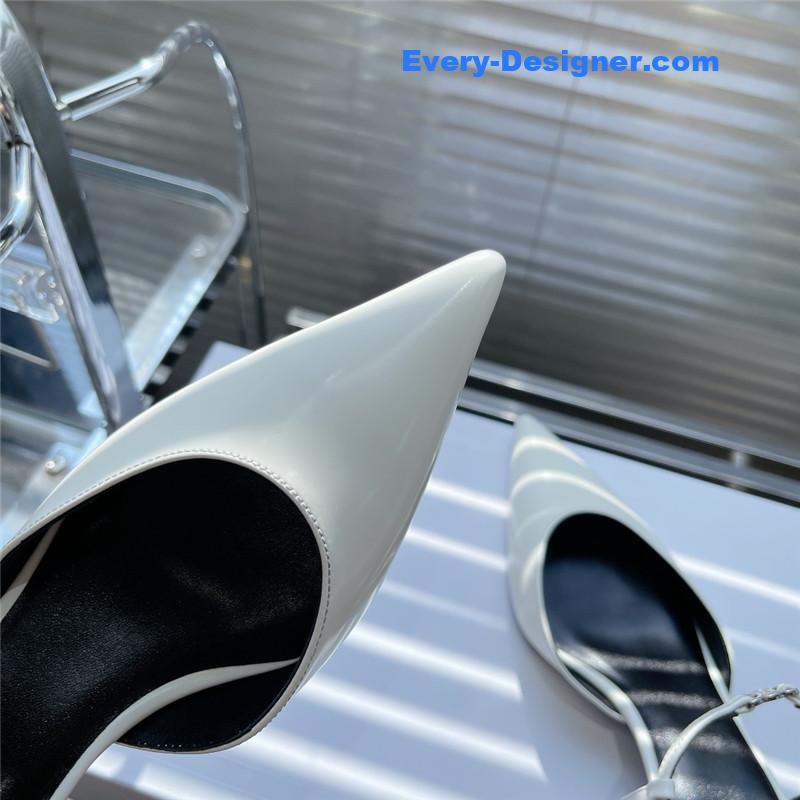 Ce1i*e new arc de triomphe pointed toe cat heel sandals