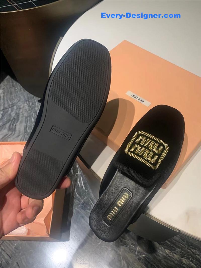 M1um1u ballet flat shoes