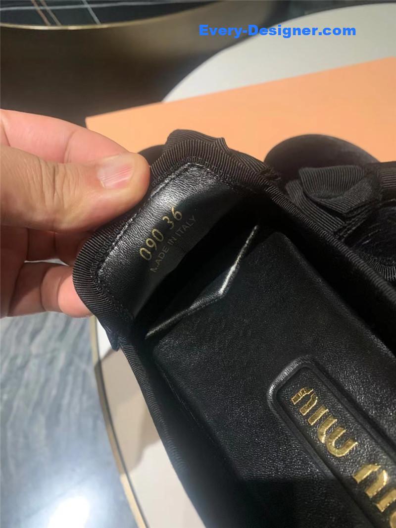 M1um1u ballet flat shoes