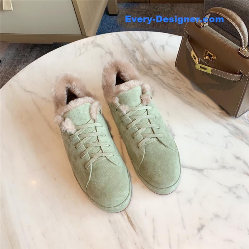 L0r0 P1ana cashmere retro casual shoes