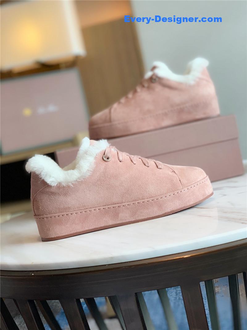 L0r0 P1ana cashmere retro casual shoes