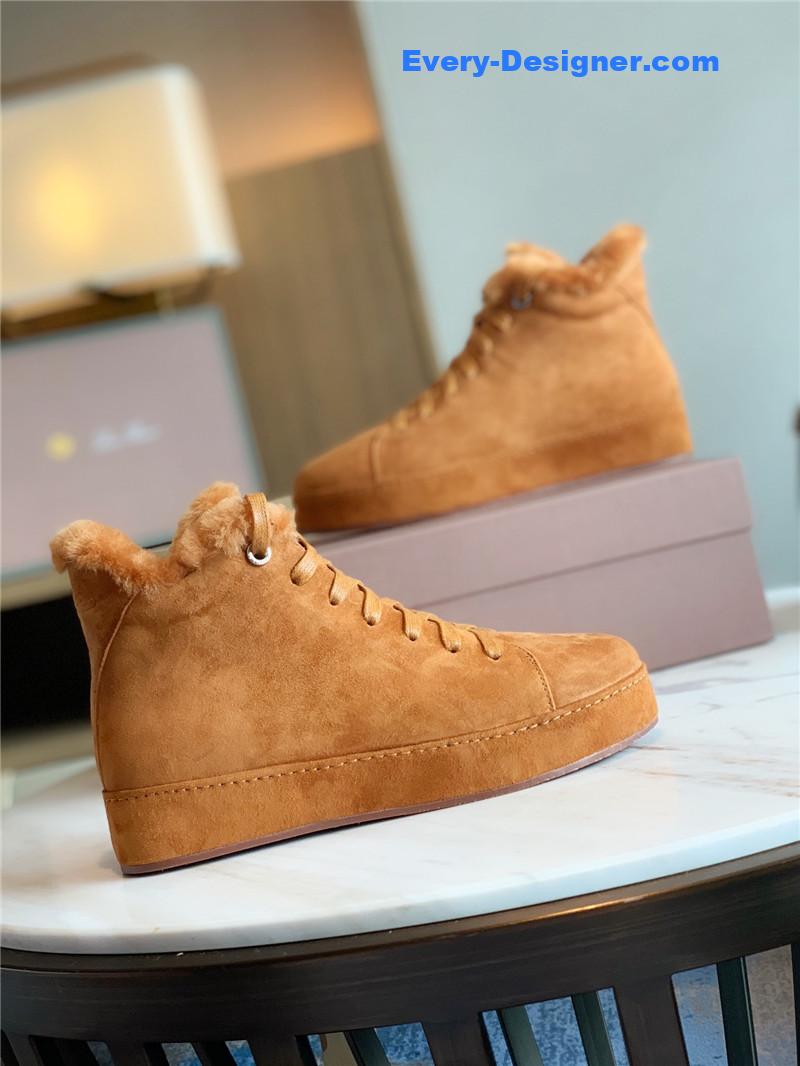 L0r0 P1ana cashmere retro casual shoes