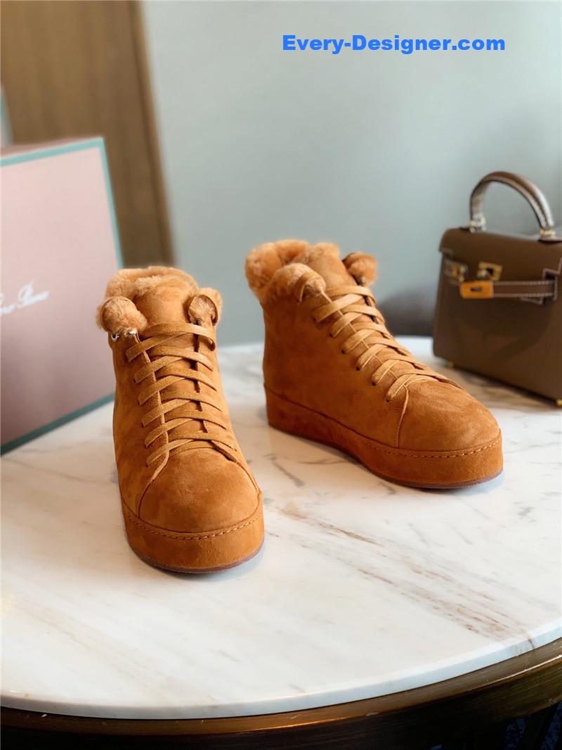 L0r0 P1ana cashmere retro casual shoes