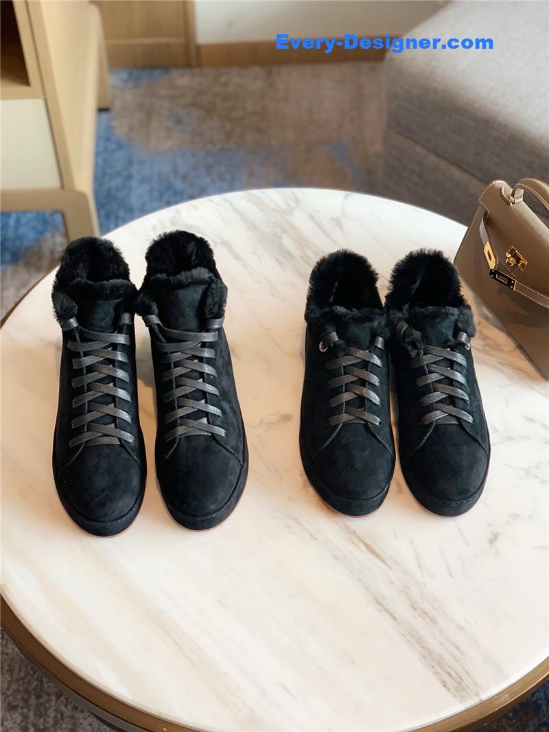 L0r0 P1ana cashmere retro casual shoes