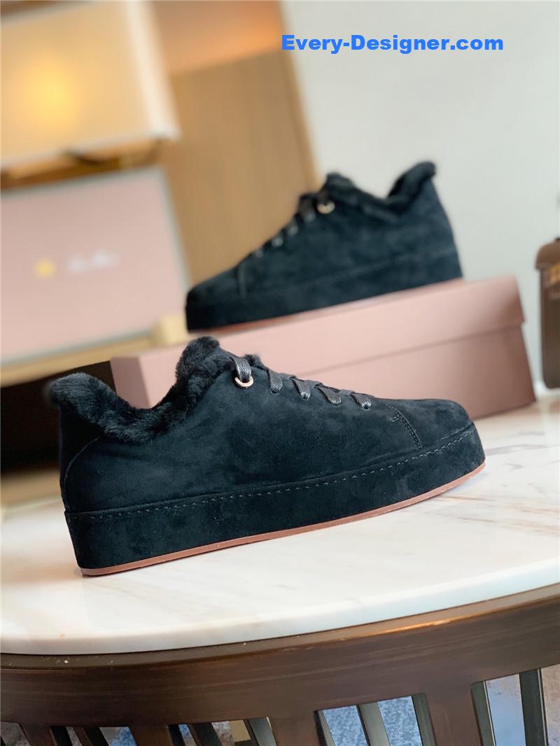 L0r0 P1ana cashmere retro casual shoes