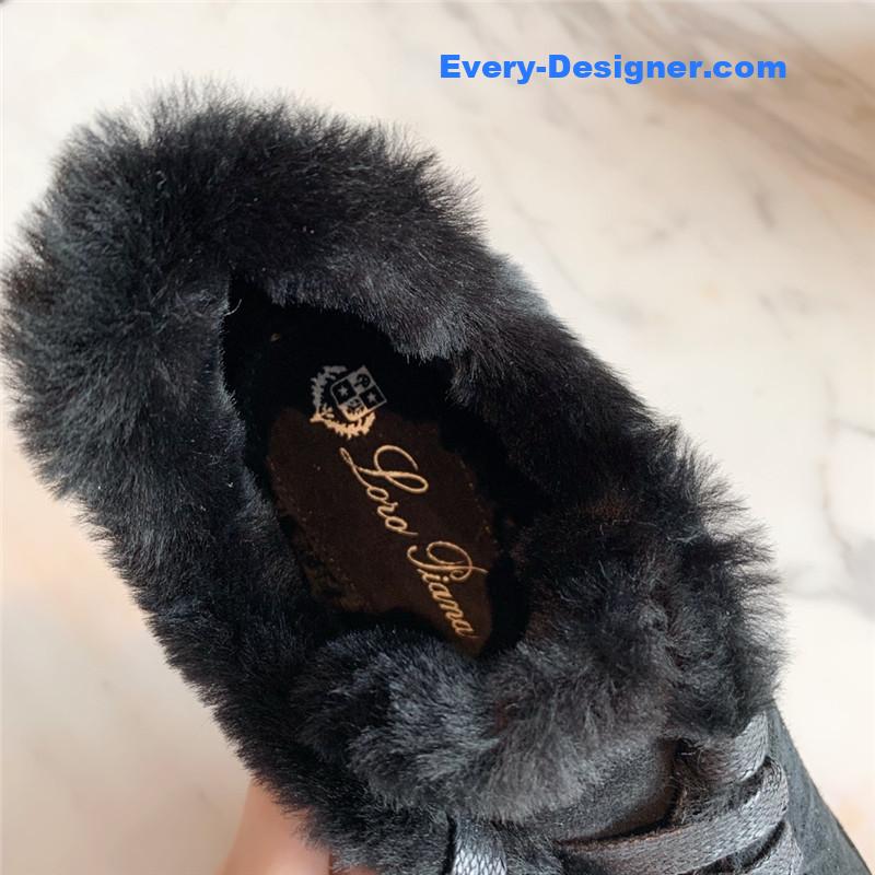 L0r0 P1ana cashmere retro casual shoes