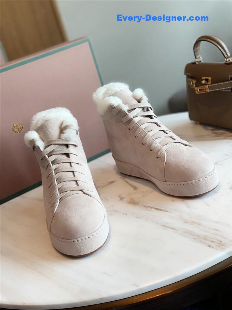 L0r0 P1ana cashmere retro casual shoes