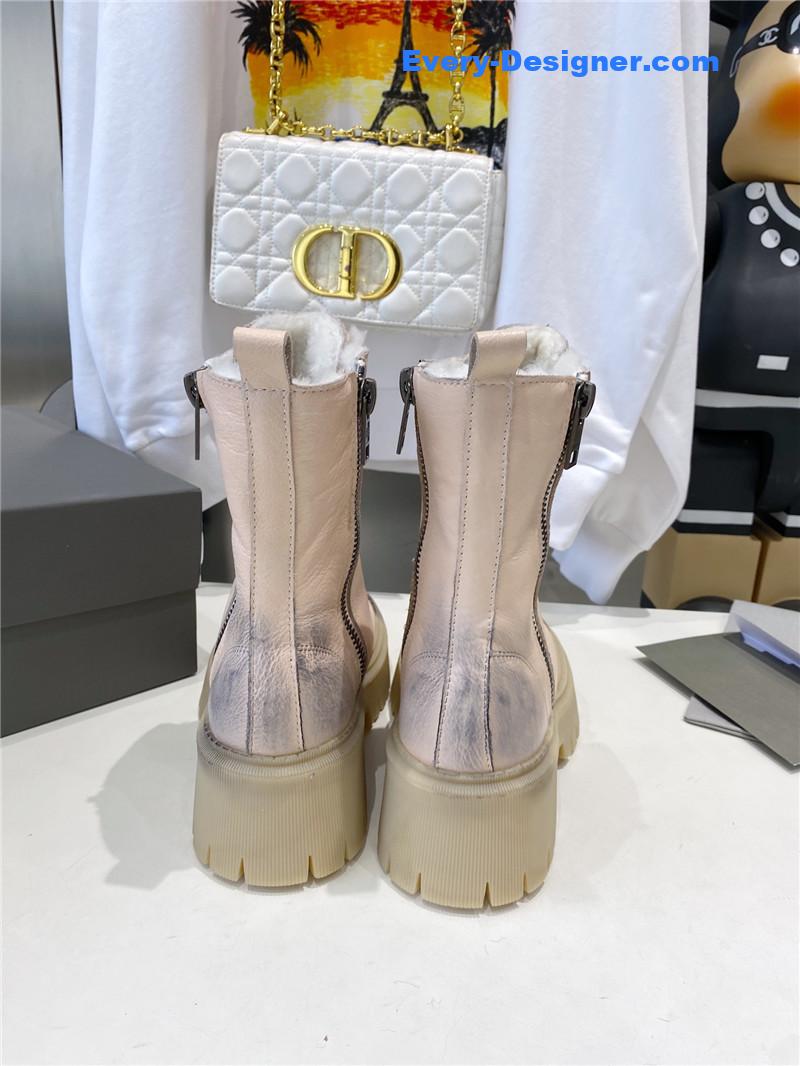 Ba1en*iaga new autumn and winter lace-up martin boots