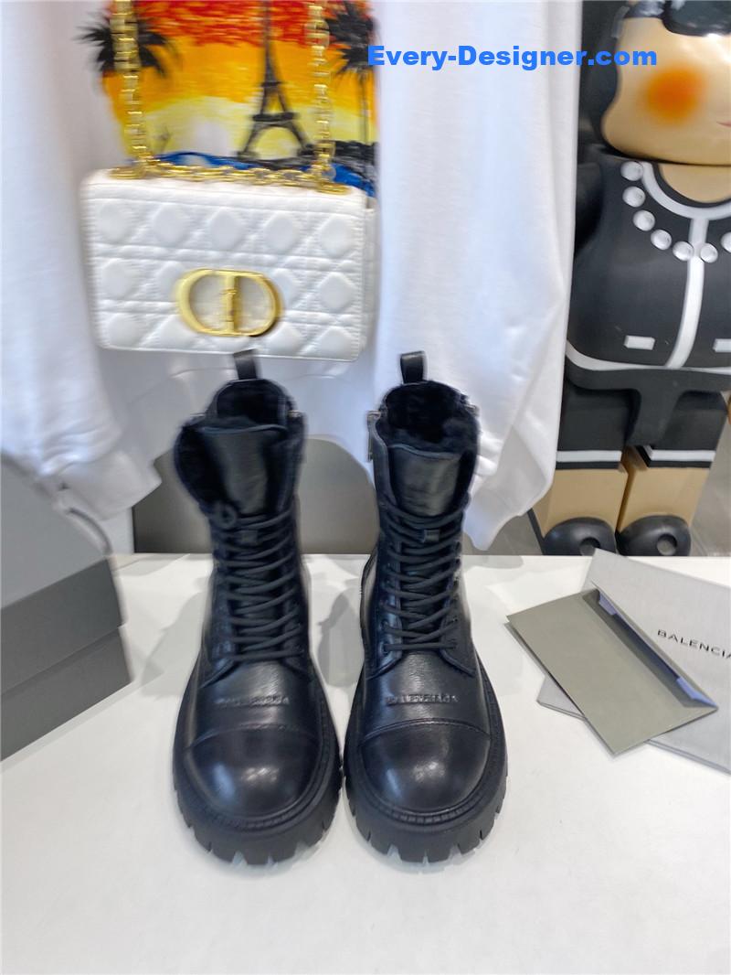 Ba1en*iaga new autumn and winter lace-up martin boots