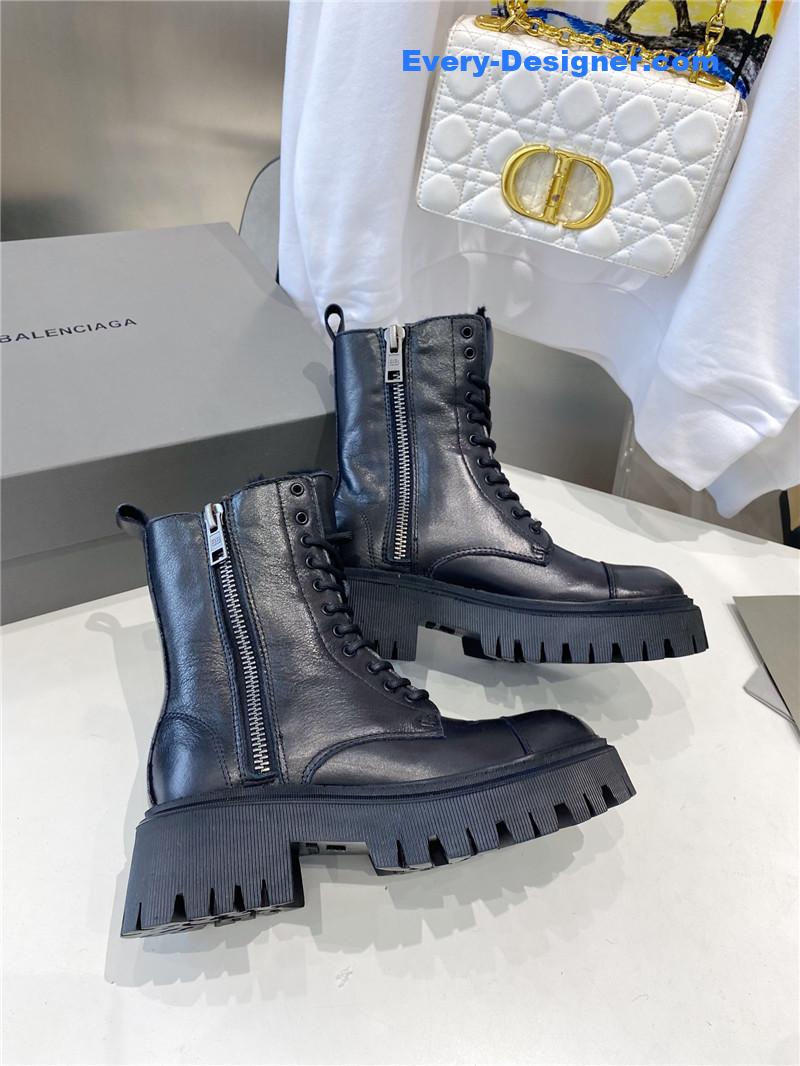 Ba1en*iaga new autumn and winter lace-up martin boots