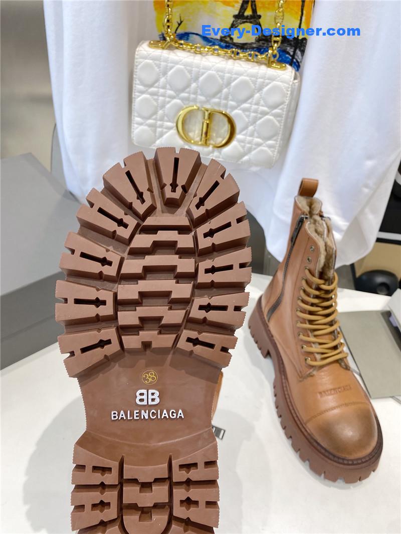 Ba1en*iaga new autumn and winter lace-up martin boots