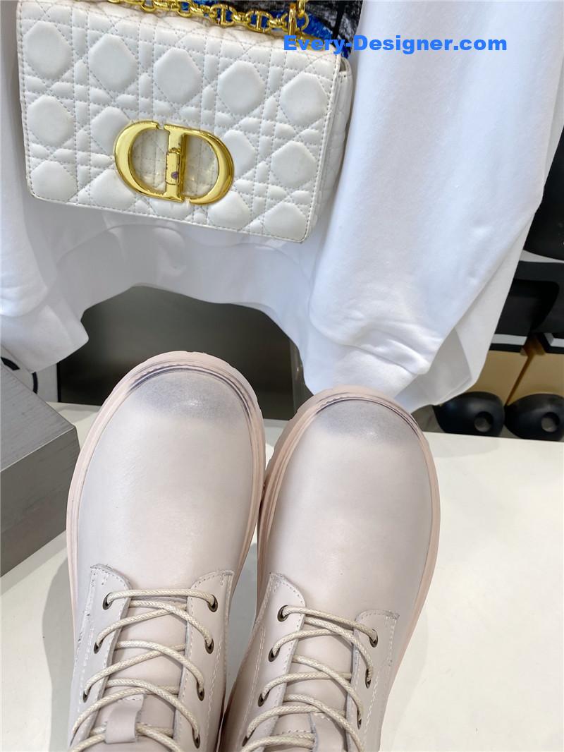 UGG Shearling Lace-Up Boots Gray