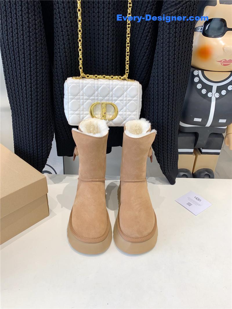 UGG new horn buckle snow boots