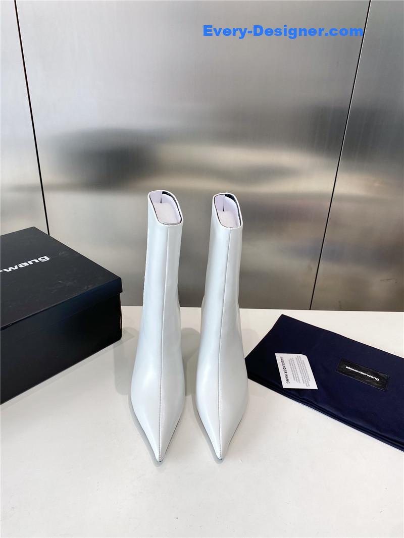 A1exa*der wang delphine 90mm white boots