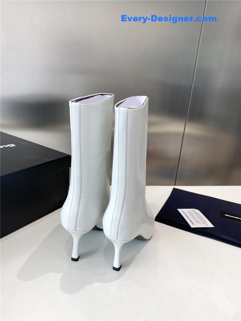 A1exa*der wang delphine 90mm white boots