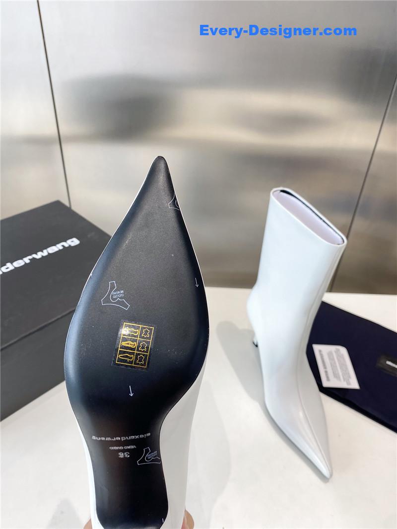A1exa*der wang delphine 90mm white boots