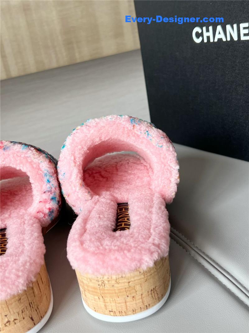 Ch**el new wool slippers
