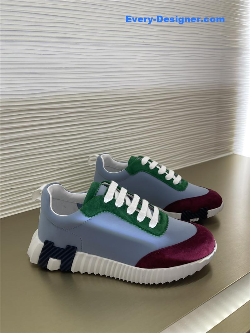 H**me5 bouncing low-top sneakers in blue for women