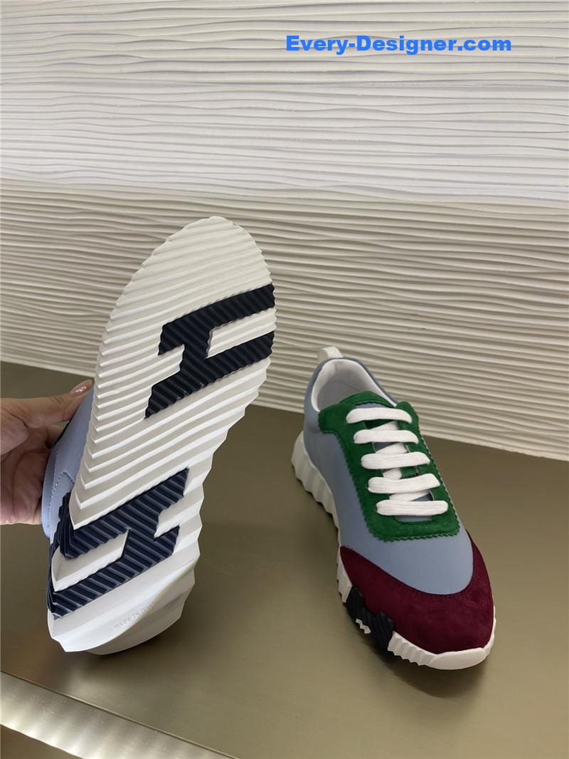 H**me5 bouncing low-top sneakers in blue for women