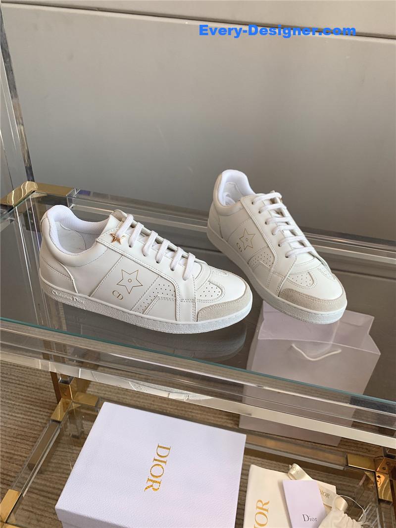 D10r gray cd star low top sneakers