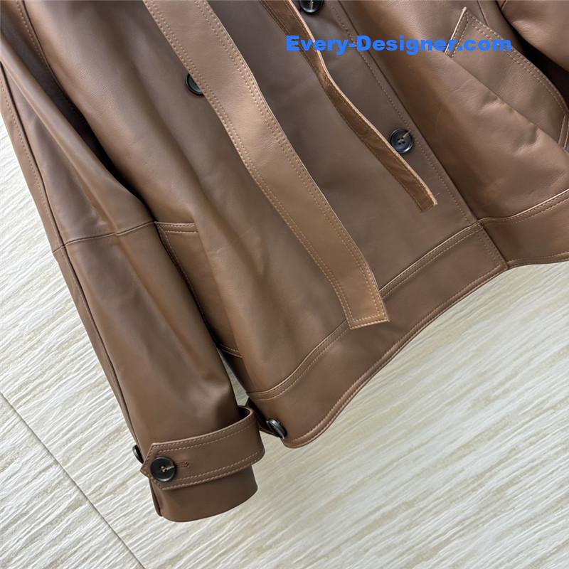 L0ew* oversized lambskin coat replica d&g clothing