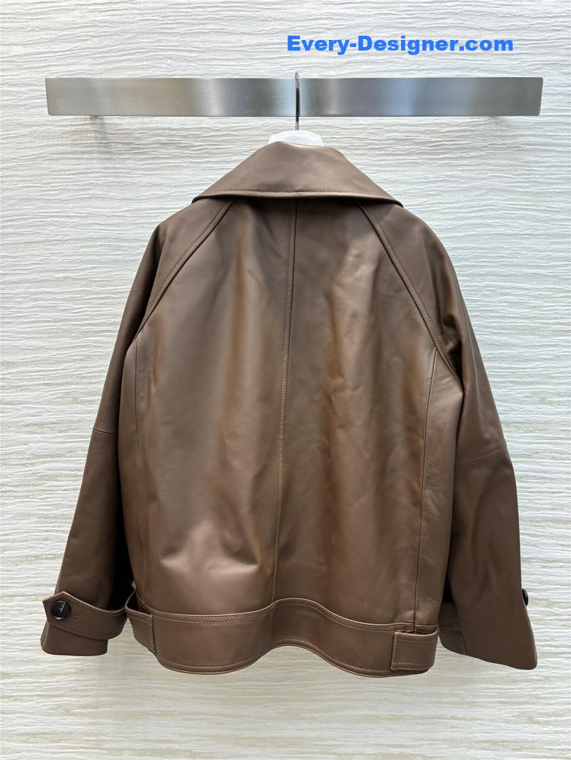 L0ew* oversized lambskin coat replica d&g clothing