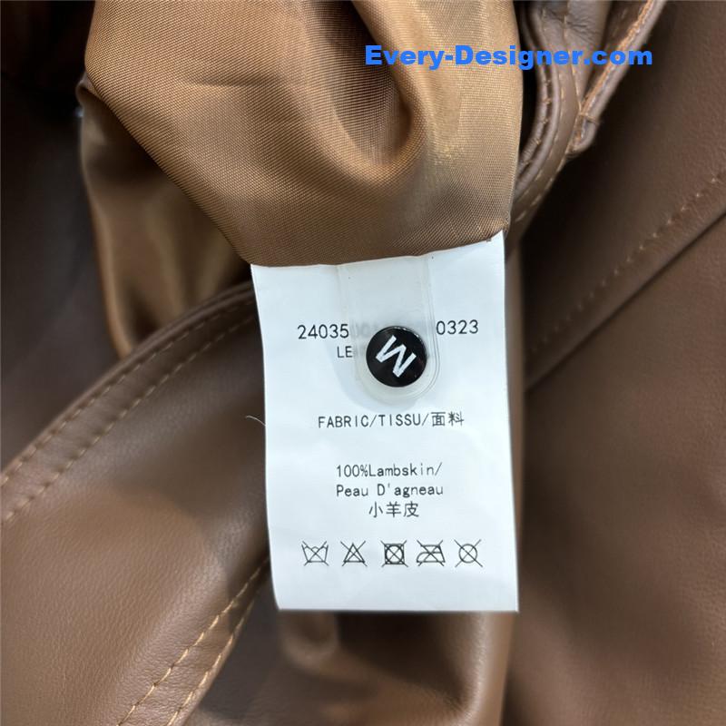 L0ew* oversized lambskin coat replica d&g clothing