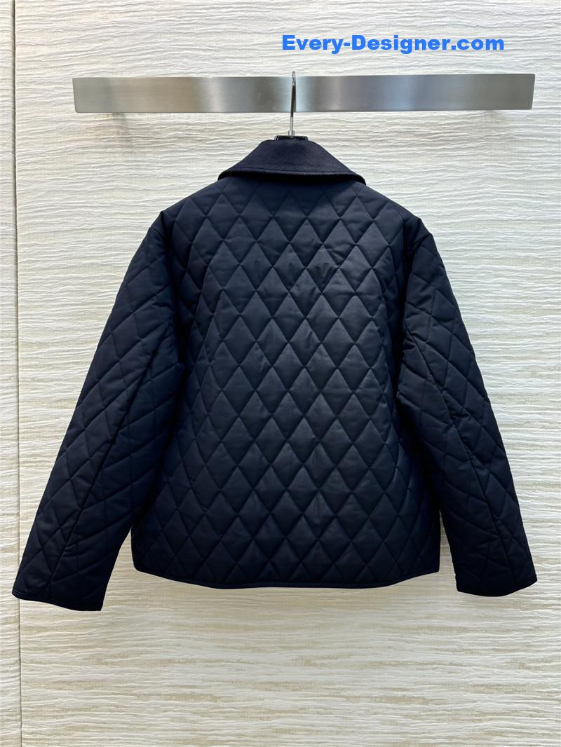 L0r0 P1ana lapel reversible quilted jacket replicas clothes