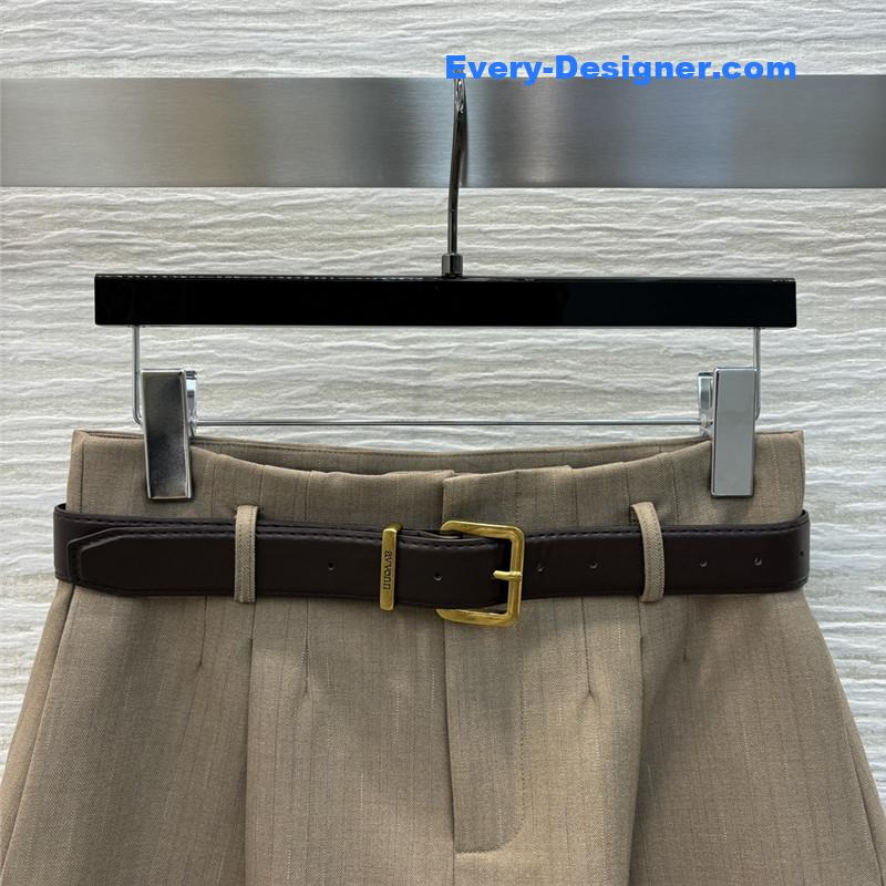 M1um1u belt shorts cheap replica designer clothes