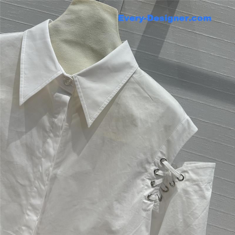 a1exa*der Mcqv*en white shirt replica clothing