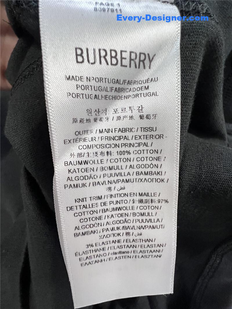 Bv*b*rry cotton short-sleeved t-shirt replica d&g clothing