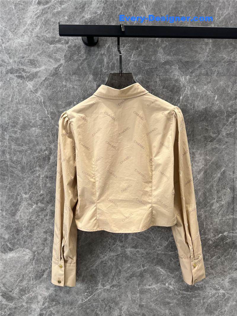 Ch**el puff sleeve shirt replica d&g clothing