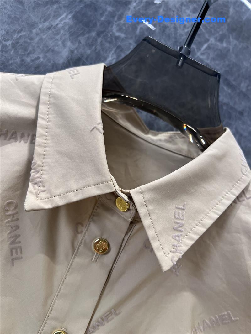 Ch**el puff sleeve shirt replica d&g clothing