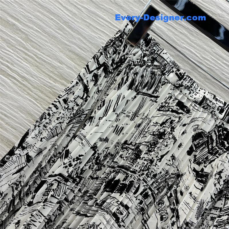 D10r pleated skirt replica designer clothes