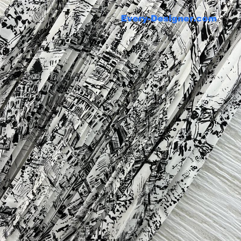 D10r pleated skirt replica designer clothes