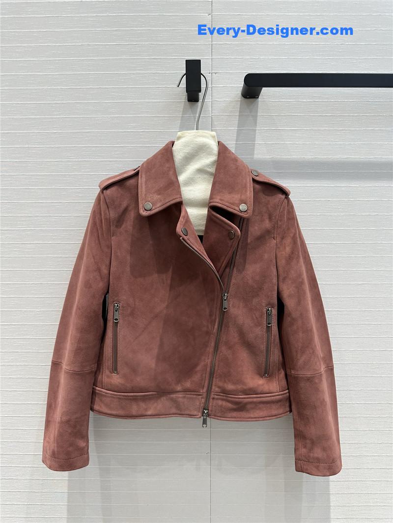 BC suede motorcycle jacket replica clothing
