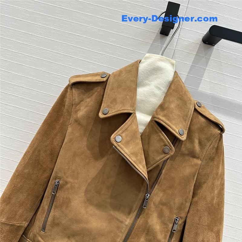 BC suede motorcycle jacket replica clothing