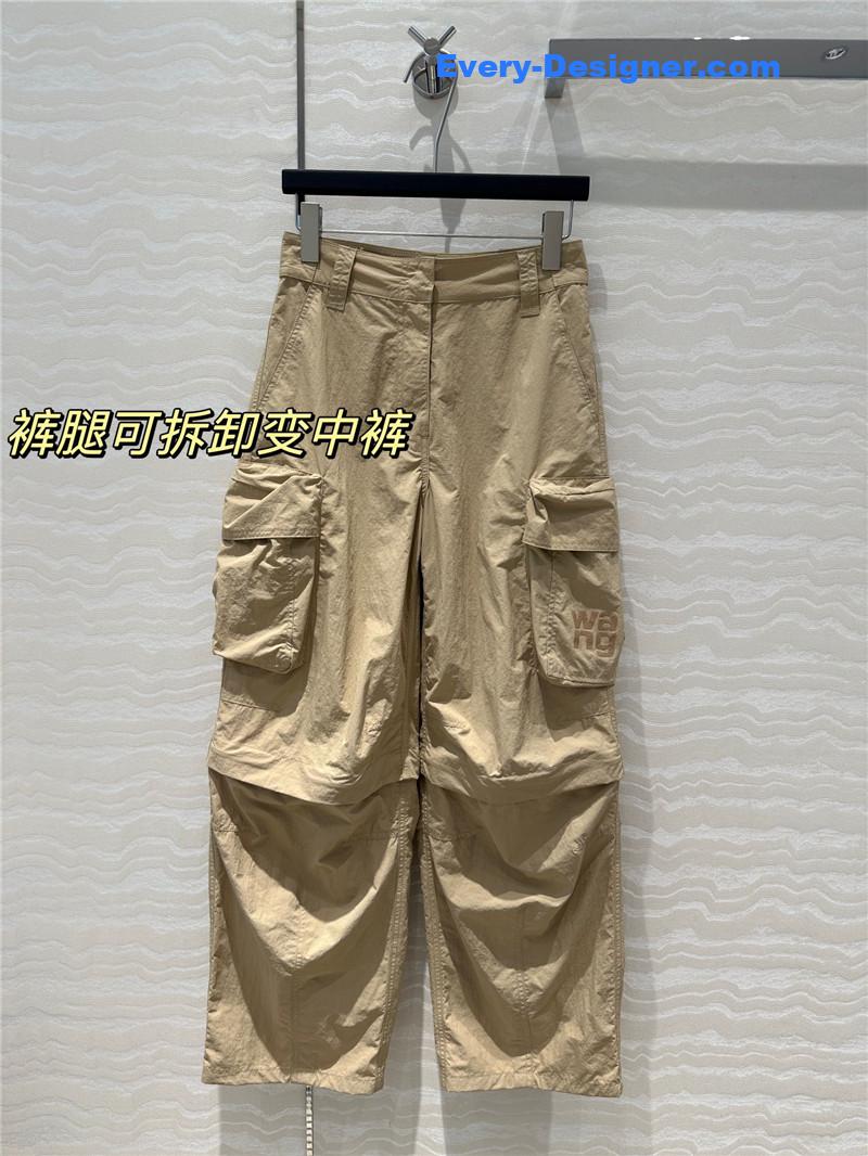 A1exa*der wang cargo pocket straight casual pants replicas clothes