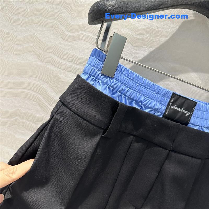 A1exa*der wang workwear style pleated skirt replica clothing