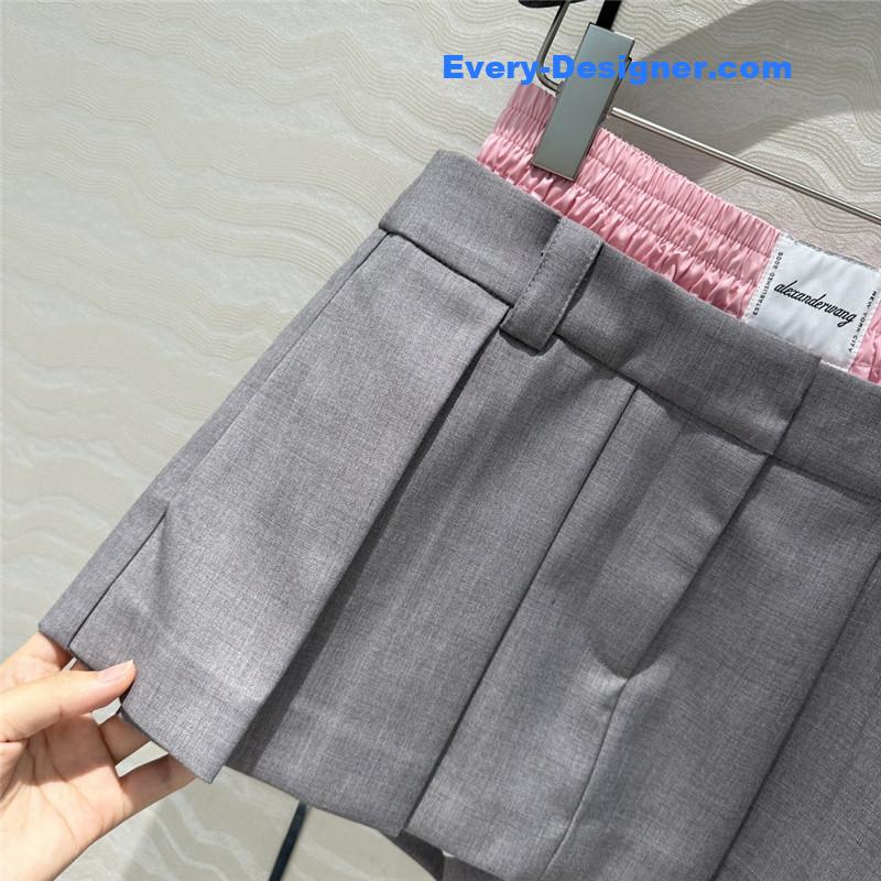 A1exa*der wang workwear style pleated skirt replica clothing
