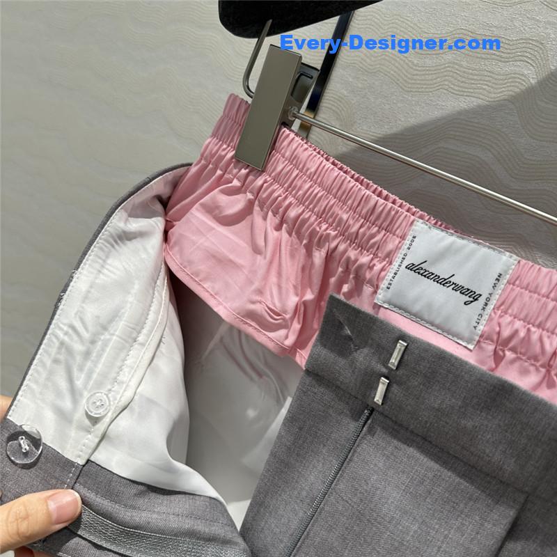 A1exa*der wang workwear style pleated skirt replica clothing